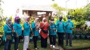 KSM Kota Tangerang mengunjungi Wonosari Go Green, Rabu (12/1/2022).Foto: ANC