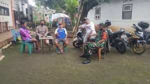 Musyawarah warga bersama Babinsa