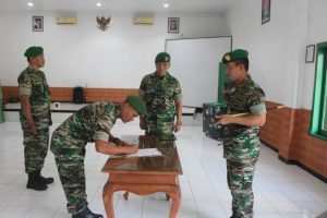 Dandim 0833 pimpin serah Terima jabatan