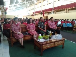 Babinsa hadiri perayaan Natal dan tahun baru