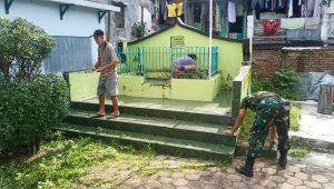 Pembersihan makam kodim 0833