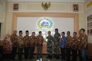 Dandim 0833 menerima audiensi FKUB Kota Malang