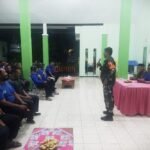 Babinsa Tunggulwulung Berikan Pembekalan Linmas untuk Jaga Kamtibmas