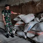 Babinsa Tunjungsekar Pantau Penggilingan Padi, Pastikan Kualitas Gabah Petani
