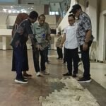 Tinjau Venue Proprov di GOR Ken Arok, Komisi D DPRD Kota Malang Dapati Atap Bocor dan Lantai Mengelupas