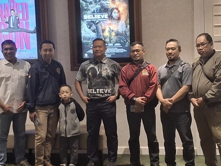 Danrem 083/Baladhika Jaya Gelar Nobar Film "Believe"