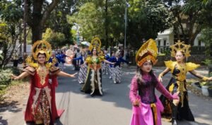 Semarak Pawai Budaya Kampung Tembalangan Kota Malang