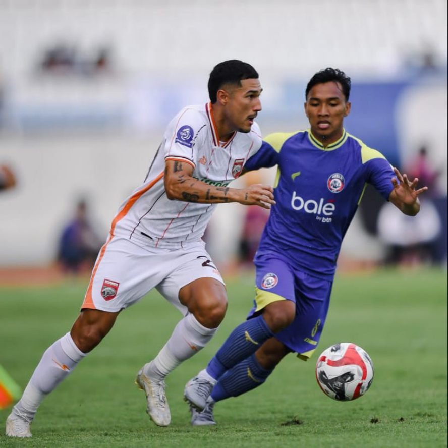 Hasil Arema vs Borneo: Hujan Kartu Merah, Singo Edan Terkapar di Tangan Pesut Mahakam
