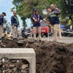 Aliran Air Terganggu Akibat Proyek Drainase, Tugu Tirta Langsung Lakukan Penanganan