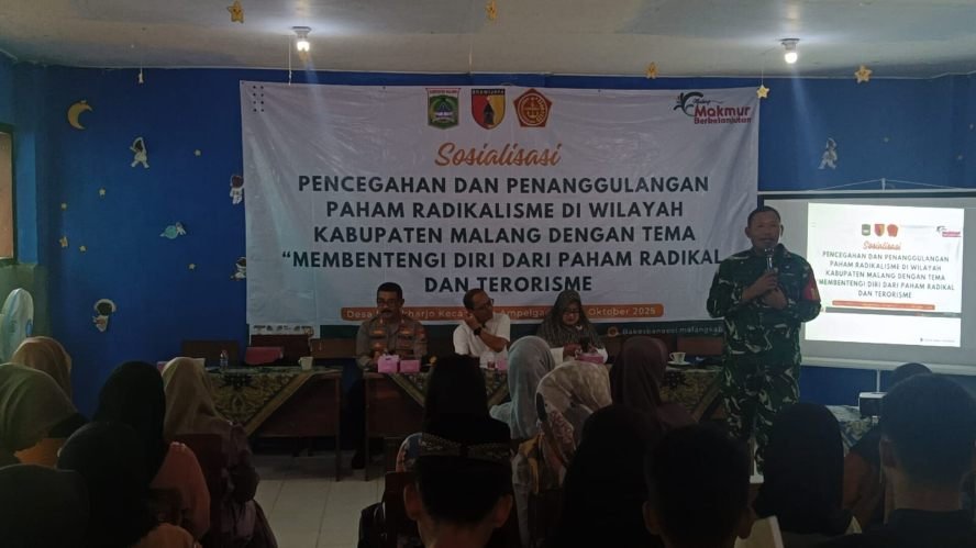 TMMD 126 Kodim 0818: Sosialisasi Pencegahan Paham Radikalisme dan Terorisme