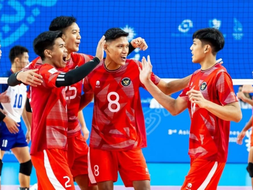Tim Voli Putra dan Putri Indonesia Tembus Perempat Final Asian Youth Games 2025