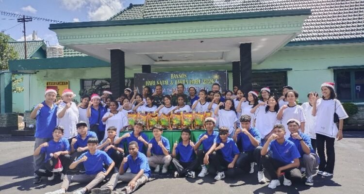 Kodim 0833/Kota Malang Ajak Anak Panti Asuhan Rayakan Natal dan Tahun Baru
