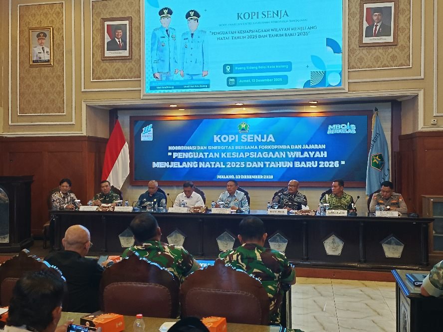 Perkuat Kesiapsiagaan Jelang Nataru, Pemkot Malang Gelar ‘Kopi Senja’