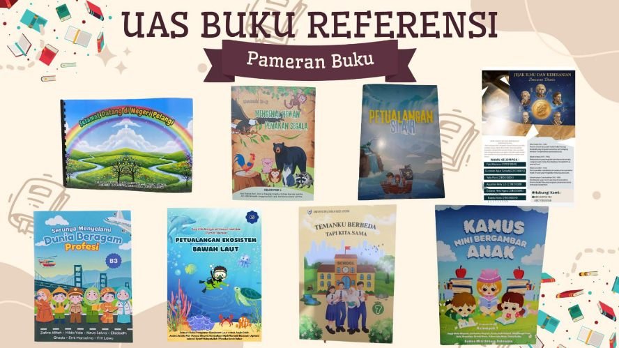 UAS Heppiee UIBU Pamerkan Buku Referensi Anak sebagai Karya Kreatif Mahasiswa