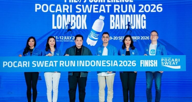 POCARI SWEAT Run 2026 Bakal Digelar di Lombok dan Bandung, Dorong Sport Tourism Nasional