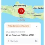 Gempa Magnitudo 5,5 Guncang Pacitan, Dirasakan di Malang