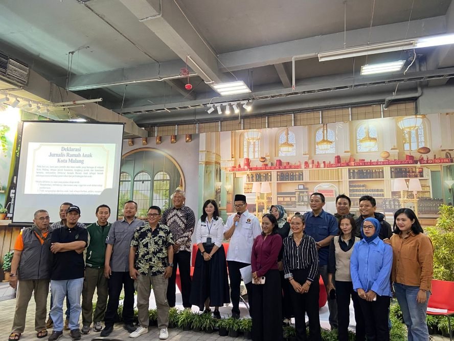 Dinsos-P3AP2KB Kota Malang Gandeng Insan Pers Deklarasi Jurnalis Ramah Anak