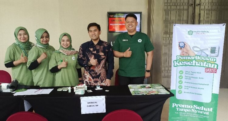 Melati Hospital Satsuitubun Gelar Pemeriksaan Kesehatan Gratis bagi Karyawan Perusahaan