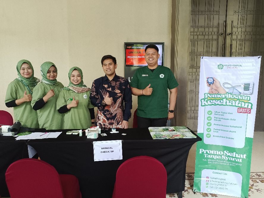 Melati Hospital Satsuitubun Gelar Pemeriksaan Kesehatan Gratis bagi Karyawan Perusahaan