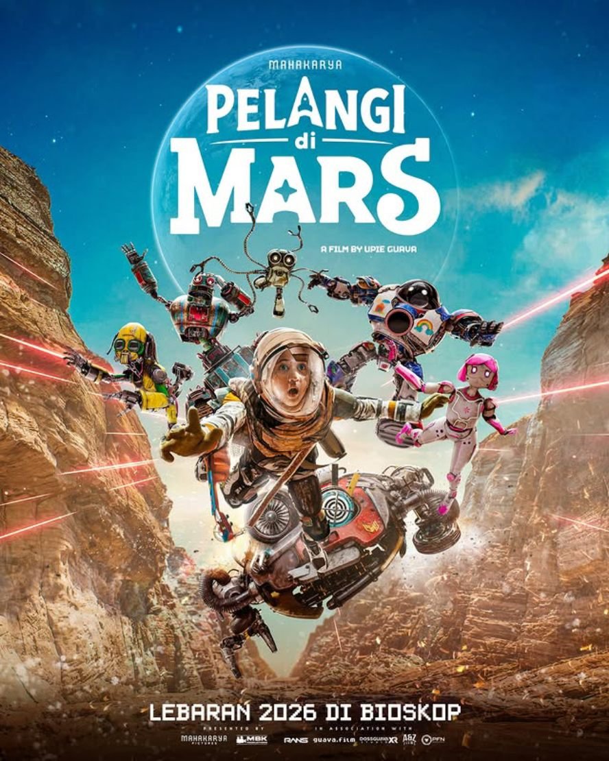 Film Animasi Keluarga 'Pelangi di Mars' Angkat Isu Lingkungan
