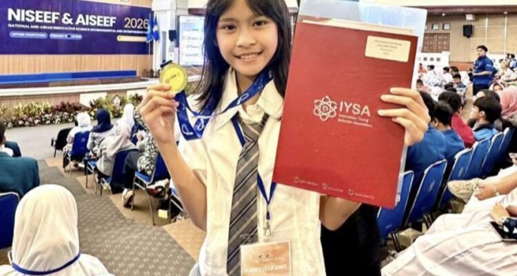Inovasi Smart Chocolate Antarkan Siswi SDN Sawojajar 5 Raih Emas di AISEEF 2026