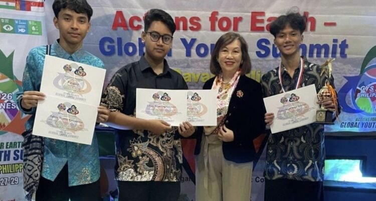 Tiga Pelajar Kota Malang Raih Juara di Global Youth Summit 2026 Filipina
