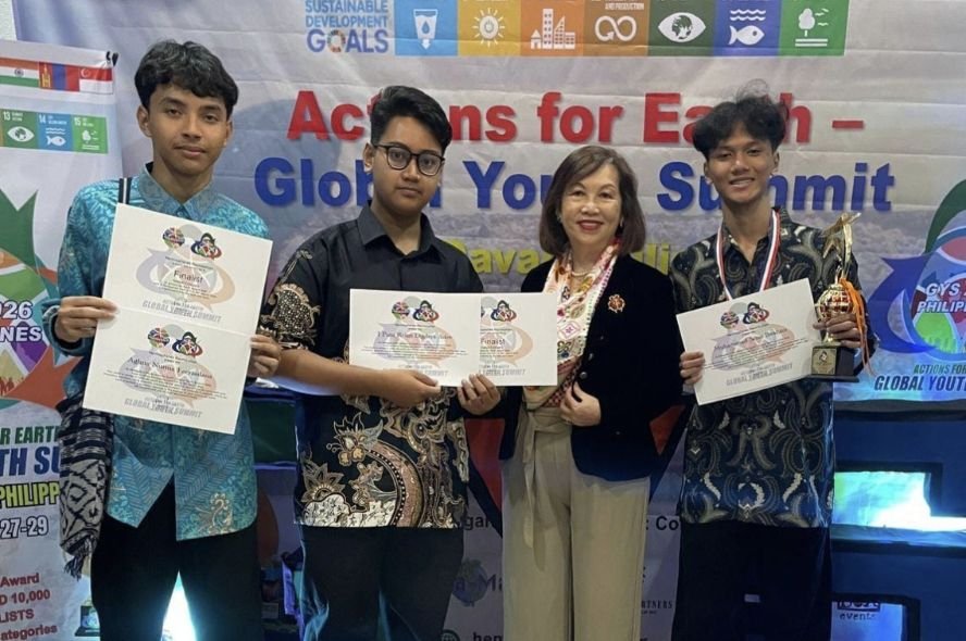 Tiga Pelajar Kota Malang Raih Juara di Global Youth Summit 2026 Filipina