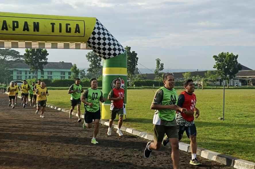 Tes Kesegaran Jasmani Periodik, Upaya Kodim 0833 Jaga Stamina Personel