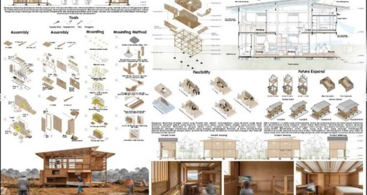 Mahasiswa FT UB Rancang Inovasi Rumah Adaptif Banjir RUYU, Raih Juara Nasional