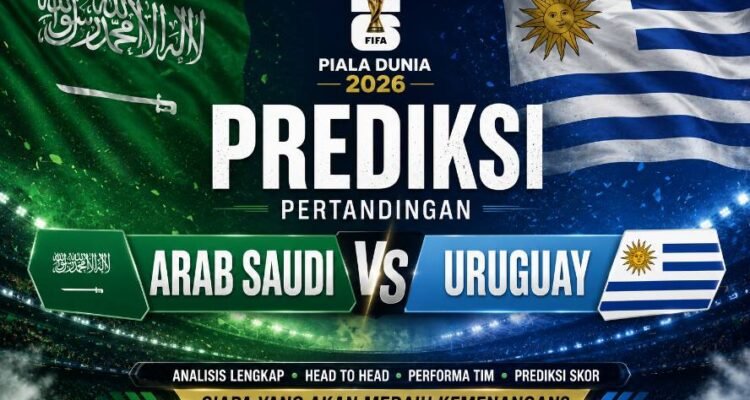 Prediksi Arab Saudi vs Uruguay Piala Dunia 2026: Analisis, Jadwal dan Prakiraan Line Up