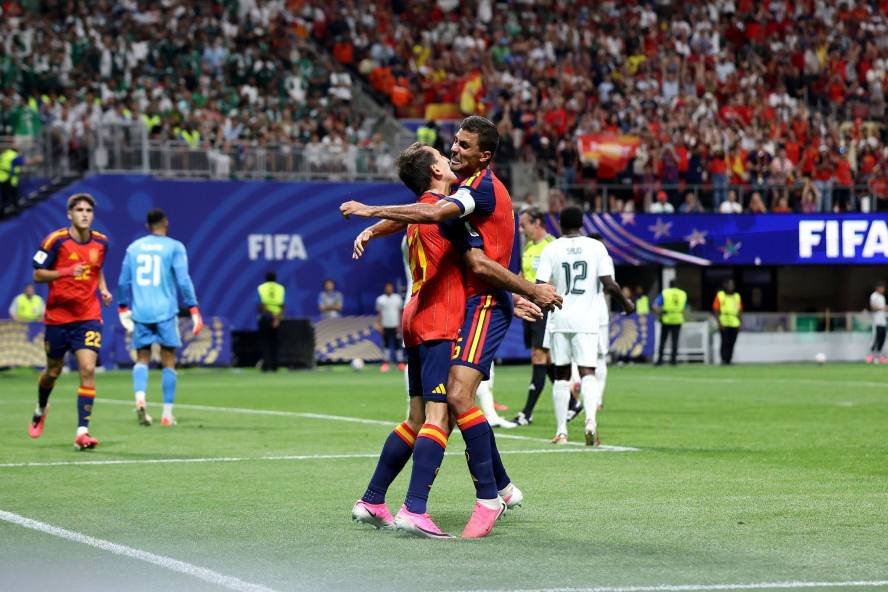Spanyol Libas Arab Saudi Empat Gol Tanpa Balas