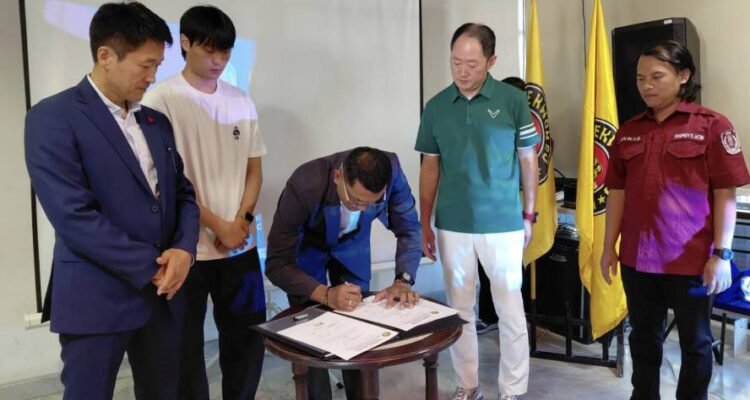 Pengprov TI Jatim Teken MoU dengan Gwangju University Korsel
