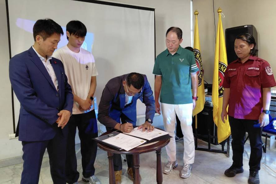 Pengprov TI Jatim Teken MoU dengan Gwangju University Korsel
