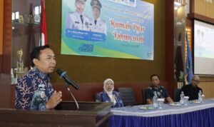 Wakil Wali Kota Malang memberikan sambutan Pemkot Launching Rumah Pijar, Solusi Inklusif Pendampingan Disabilitas Mental di Kota Malang