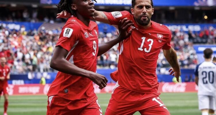 Kalahkan Bosnia 4-1, Swiss Pimpin Klasemen Sementara Grup B Piala Dunia 2026