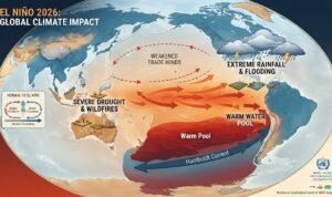 108-Fenomena El Nino El Nino Menguat, WMO Serukan Kesiapsiagaan Hadapi Cuaca Ekstrem