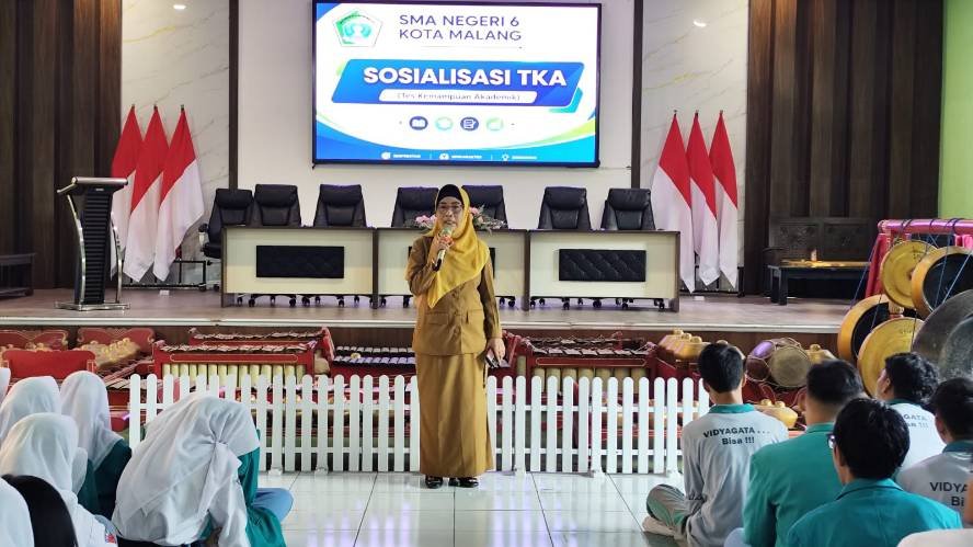 SMAN 6 Malang Matangkan Persiapan TKA