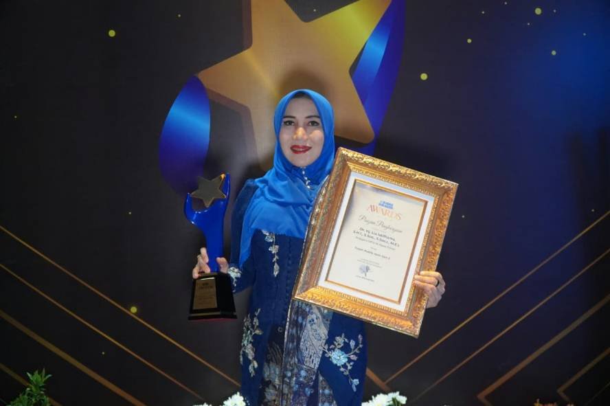 Ning Lia Dinobatkan sebagai Tokoh Politik Idola Gen Z 2026