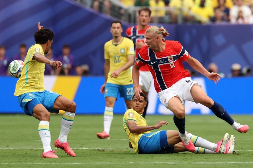 Dua Gol Haaland Bawa Norwegia Singkirkan Brasil dari Piala Dunia 2026