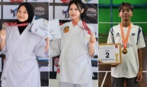 Tiga Siswa SMAN 6 Malang Borong Prestasi di Kejuaraan Karate dan Bulu Tangkis