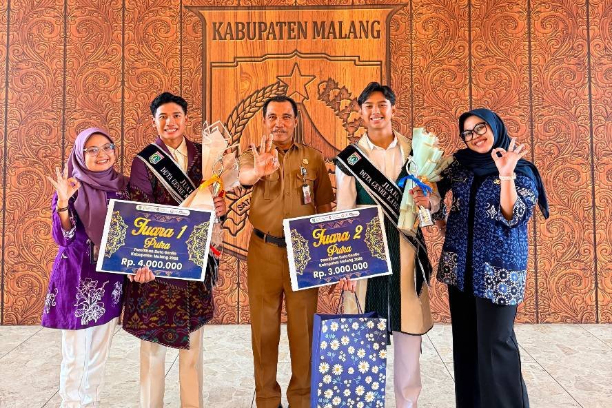 Dua Siswa SMAN 1 Turen Borong Juara 1 dan 2 Duta GenRe Kabupaten Malang 2026