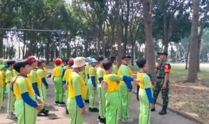Koramil Sukun Perkuat Karakter Kepemimpinan dan Nasionalisme Siswa