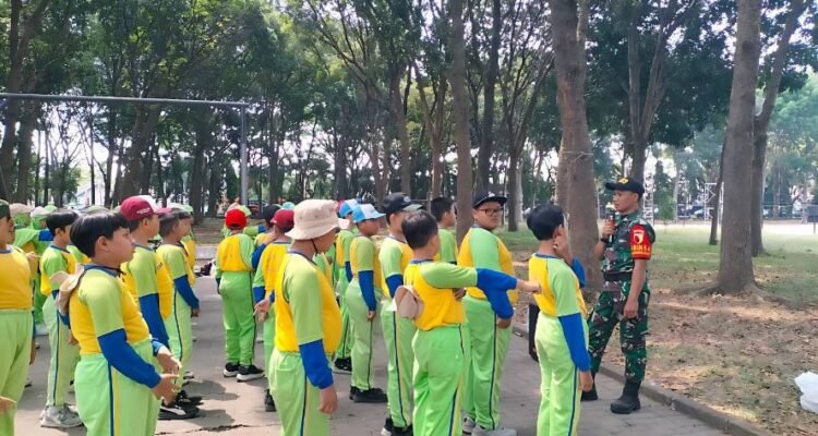 Koramil Sukun Perkuat Karakter Kepemimpinan dan Nasionalisme Siswa