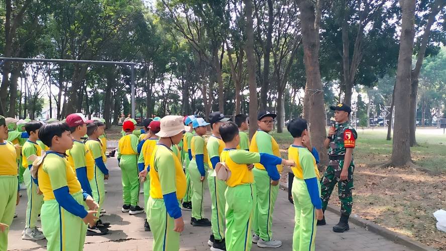 Koramil Sukun Perkuat Karakter Kepemimpinan dan Nasionalisme Siswa
