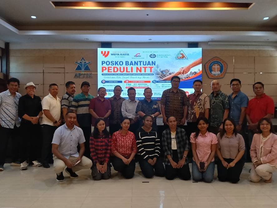 UWK Malang Buka Posko Peduli NTT, Sasar Wilayah Terdampak yang Belum Maksimal Dapat Bantuan
