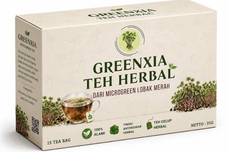 GREENXIA, Inovasi Mahasiswa UAD Hadirkan Microgreen dan Teh Herbal Berbasis Ekonomi Sirkular