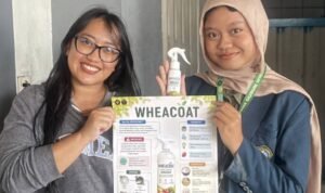 WHEACOAT Mahasiswa UB Olah Limbah Keju Mozzarella Jadi Pelapis Alami Buah dan Sayur