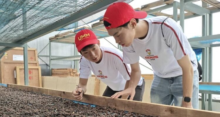 Mahasiswa Jepang Antusias Belajar Kopi Nusantara di Summer Course UMM