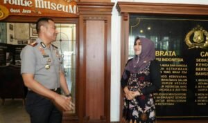 Bertemu Wakapolres Surabaya, Ning Lia Puji Pendekatan Humanis Jogo Suroboyo