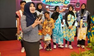 Bawa Kecerian di Safe Workout, Ning Lia Ajak Anak Berkebutuhan Khusus Berani Berkarya dan Berprestasi